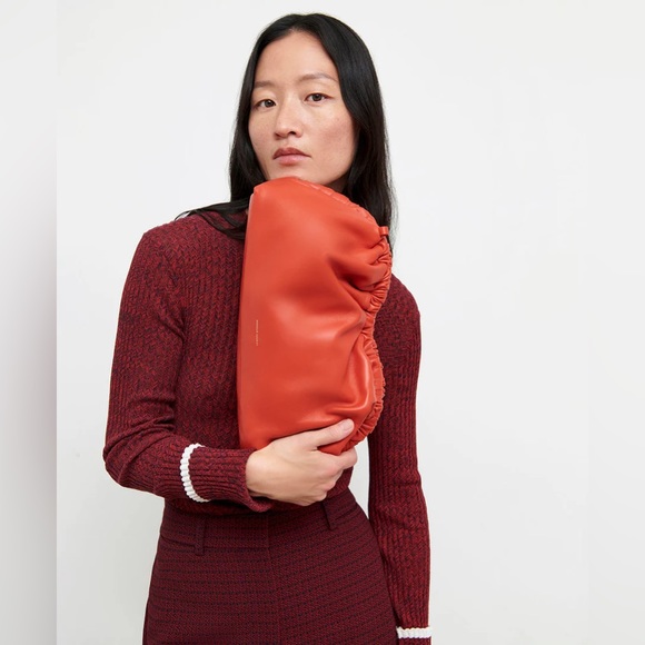 Mansur Gavriel Cloud Clutch Mint BNWT - Picture 11 of 11